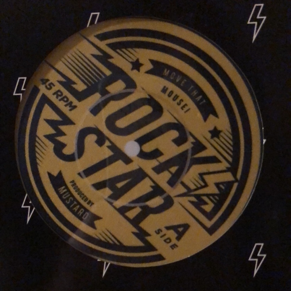 Record Mouse Pad 45RPM ROCK STAR - Picture 3 of 6
